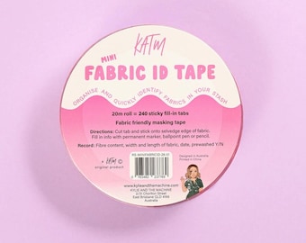 Kylie and The Machine - Mini Fabric ID Tape