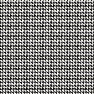 Art Gallery Fabrics - Checkered Elements - Houndstooth Onyx Fabric-sold by the half yard, cut continuously