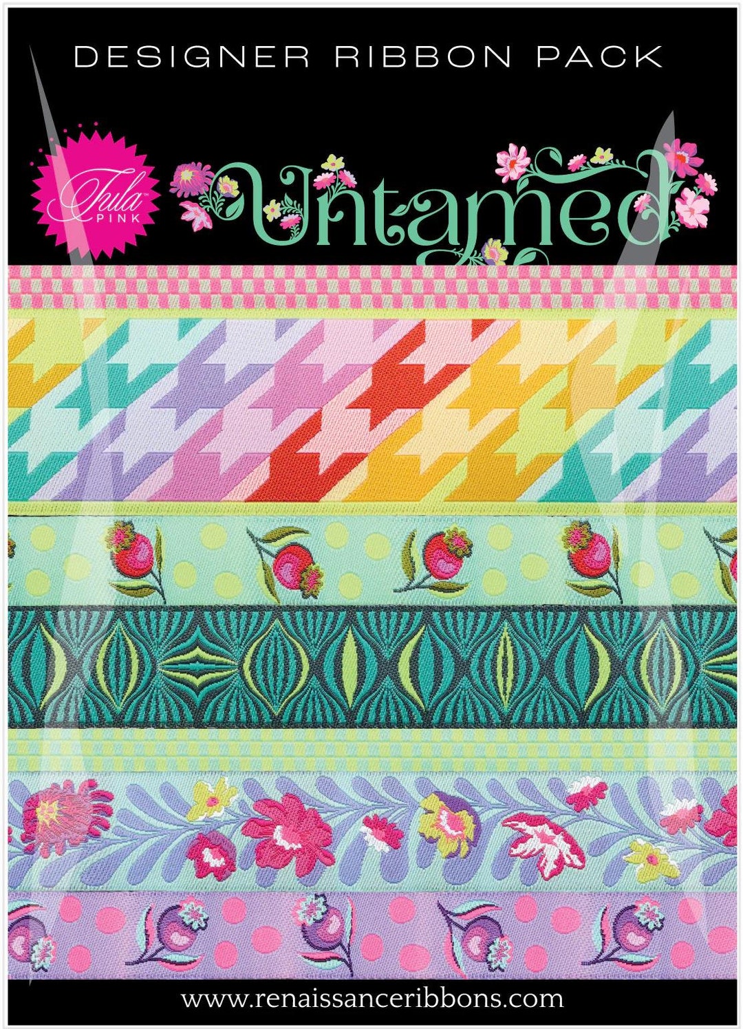 Renaissance Ribbons - Tula Pink Untamed Ribbon Pack - Moonbeam - Etsy