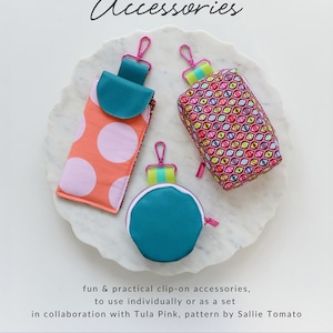Sallie Tomato - Tula Clip-On Accessories - Paper Pattern