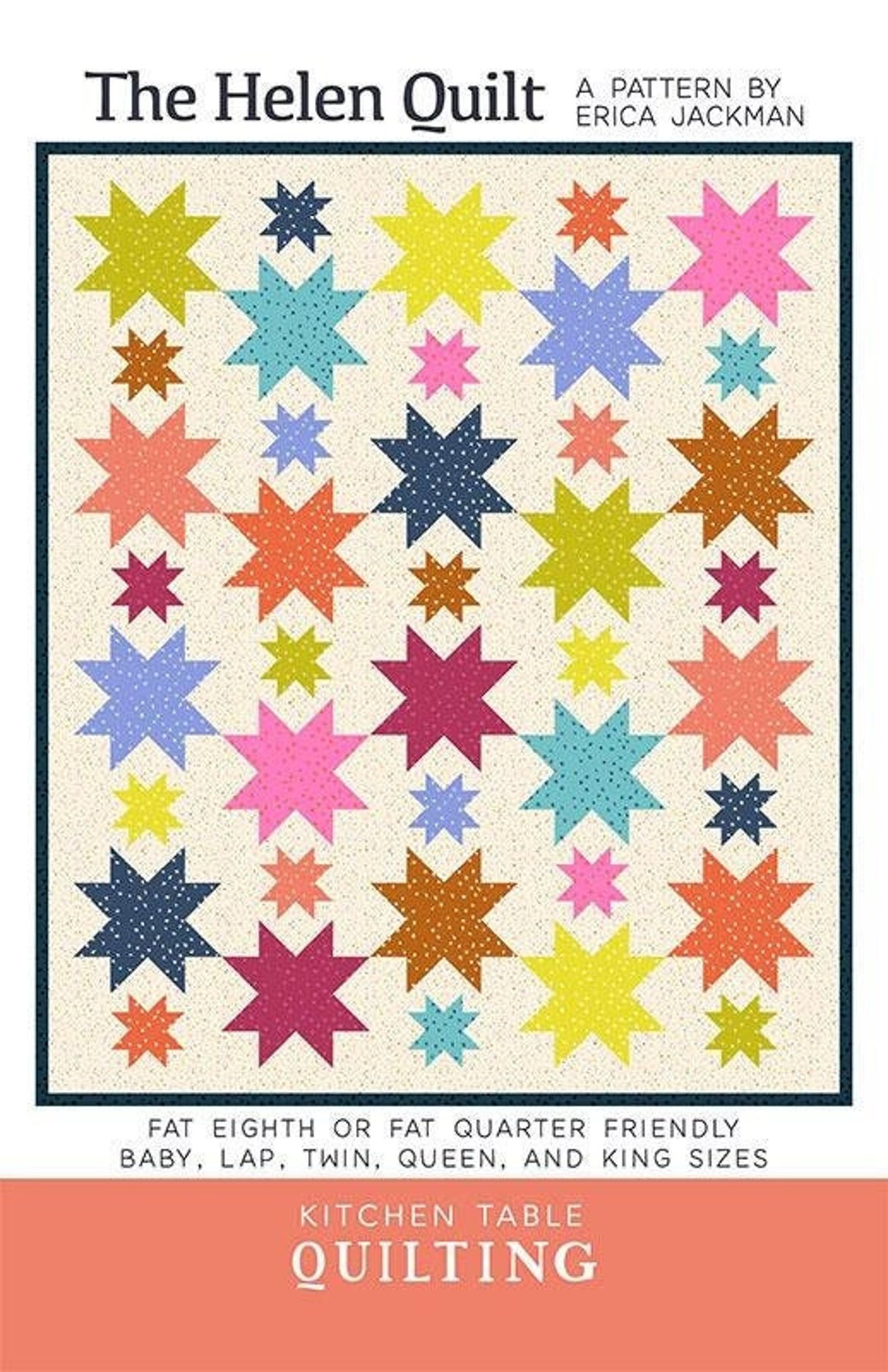 Kitchen Table Quilting - the Helen Quilt - Paper Pattern - Etsy