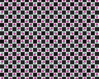Dear Stella - Mixtape - Rose Blocks Multi Fabric-sold by the half yard, cut continuously
