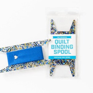 Stitch Supply Co. - Glitter Binding Spool Blu/Blk/Gl