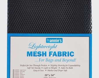 By Annie - Lightweight Mesh - 18" x 54" - Navy