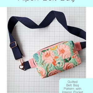 Center Street Quilts - Alpen Belt Bag - Paper Pattern image 1