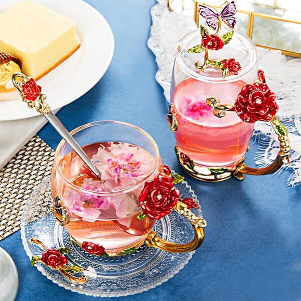 Butterfly Tea Cups Etsy