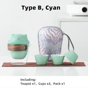 Portable Tea Set With Pack Bag Traditional Chinese Tea Cup - Etsy