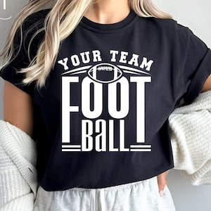 Football Svg Png, Football Team Template, Team Shirts Svg, Football Logo, Football Mom Svg, Football Coach, Svg for Cricut, Gifts for Girls