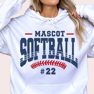 Softball Player SVG PNG Design - Editable Team Shirt Template