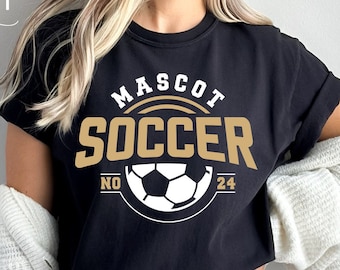 Soccer Team SVG Template, Team Shirt Designs (Digital Download)