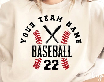 Baseball SVG PNG, Baseball Mascot svg, Baseball Player Number svg, Baseball Team Template svg, Baseball Team Shirt, Customizable, Editable