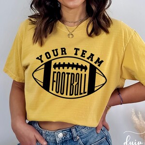 Football Template Svg Png, Football Team Svg, Football Svg, Football Shirt Svg, Football Logo Svg, Football Player Shirt, Cricut Cut Files