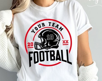 Football Team SVG PNG, Football Helmet Template (Digital Download)