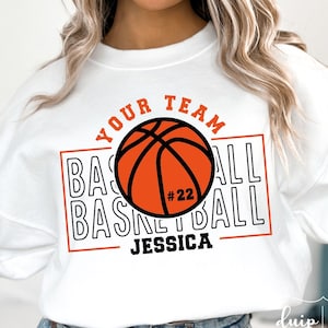Basketball SVG PNG, Mascot Template svg, Basketball Team Template svg, Your Team svg, Basketball Mascot, Basketball Team Shirt, Personalized