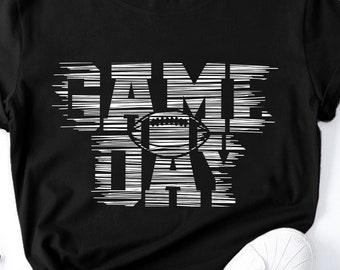 Football Game Day SVG PNG, Sport Player Shirt (Digital Download)