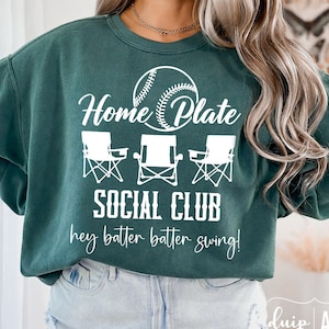 Home Plate Social Club Svg Png, Baseball Game Day Svg, Baseball Family Svg, Funny Baseball Shirt, Baseball Fan Shirt Design,Baseball Mom Svg