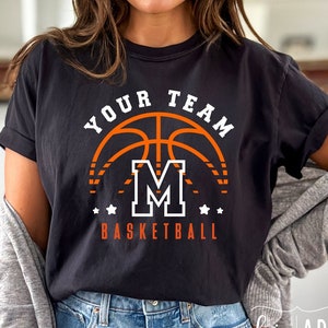 Modelo para Equipe de Basquete: Design de Mascote e Camisa - Arquivos SVG Editáveis