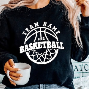 Basketball SVG PNG, Basketball Team Template svg, Mascot Template svg, Your Team svg, Basketball Mascot, Basketball Team Shirt, Personalized