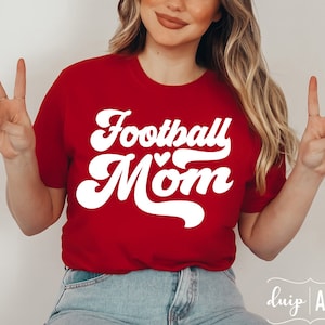 Football Mom SVG PNG, Football svg, Mom svg, Football Mama svg, Game Day svg, Mom Life svg, Football Shirt svg, Gameday Vibes, Cheer Mom svg