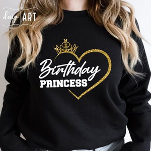 Birthday Princess SVG,Princess Birthday,Birthday Girl svg,Its My Birthday svg,Birthday shirt svg,Birthday Party svg, Cricut SVG,Princess SVG