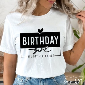 Aniversário SVG PNG, Aniversário Rainha, Aniversário Princesa, Parabéns para mim, É meu aniversário svg, Aniversário svg, Camisa de aniversariante