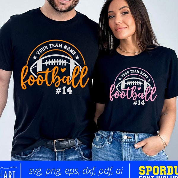 Football Team Template SVG PNG, DIY Football Design, Football Team Shirt,Football School Name,Football svg,Your Team Template,svg for Shirts