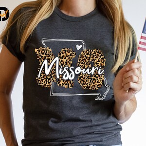 Missouri Leopard svg, MO Leopard svg, Missouri svg, Leopard svg, Missouri Karte svg, Missouri Liebe svg, Cricut svg, Herz svg, Missouri Mädchen svg