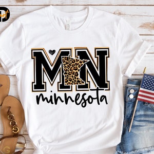 Minnesota Leopard svg, MN leopard svg, Minnesota svg, Leopard svg, Minnesota Karte svg, Minnesota Liebe svg, Cricut, Herz svg, Minnesota Mädchen svg