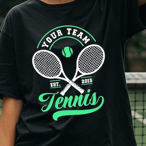 Tennis Team Template SVG PNG, Tennis Mom Shirt Design for Cricut, Tennis Team Logo, Custom Tennis Tournament, School Tennis Team Shirts