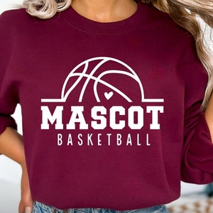 Basketball Team Template SVG PNG, Basketball svg, Basketball Template, Your Team svg, Basketball Mascot, Basketball Team Shirt, Personalized