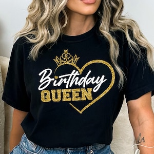 Geburtstagskönigin Png svg, Geburtstagskönigin-Shirt-Design, Es ist mein Geburtstag SVG, Party-Königin Sublimation, Cricut Cut-Datei, Geburtstagskind SVG PNG