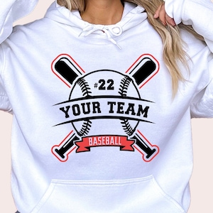 Plantilla de equipo de béisbol Svg Png, Svg de béisbol, Camisetas del equipo, Logotipo de béisbol, Mamá de béisbol, Svg para Cricut, Silueta, Regalos para mamá, Softbol