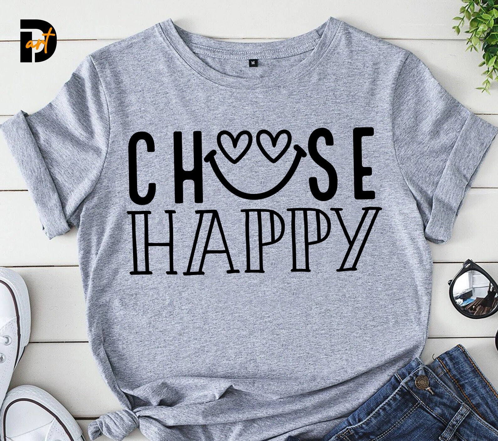 Choose Happy SVG Be Happy Svg Happy Face Svg Positive - Etsy Canada