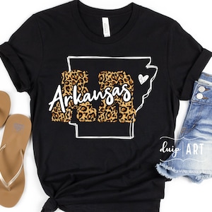 Arkansas Leopard svg, AR leopard svg, Arkansas svg, Leopard svg, Arkansas map svg,Arkansas love svg,Cricut svg,Heart svg,Arkansas Girl Shirt
