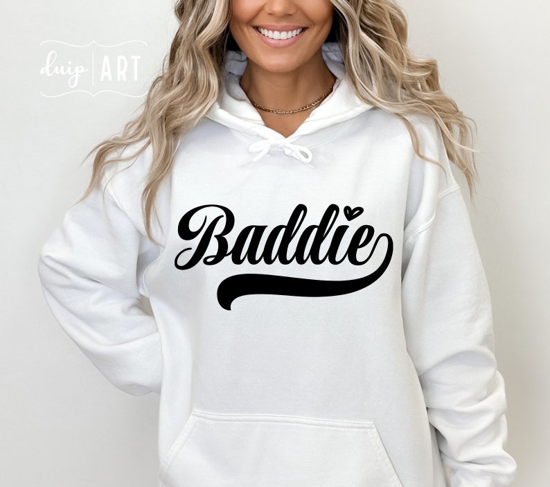 Baddie SVG, freche Shirt-Design, Cricut geschnitten Dateien (digitaler Download) Bild 3