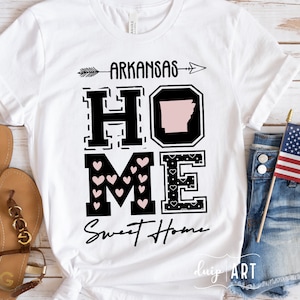 Arkansas svg, Home Sweet Home svg, Arkansas Love svg, Herz svg, Arkansas Karte svg, Home svg, Cricut svg, Staaten svg, Arkansas Girl svg