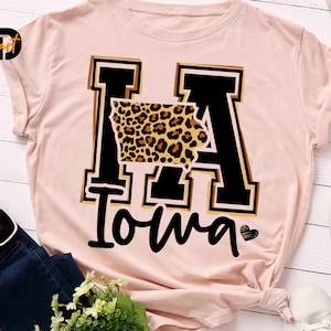 Iowa Leopard svg, IA Leopard svg, Iowa svg, Leopard svg, Iowa Karte svg, Iowa Liebe svg, Cricut svg, Herz svg, Iowa Tier Textur svg