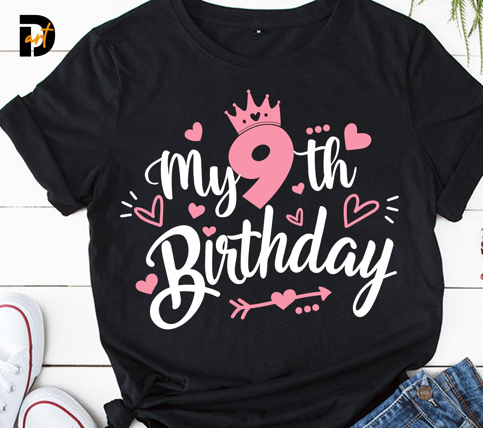 9 year old hotsell birthday shirt ideas