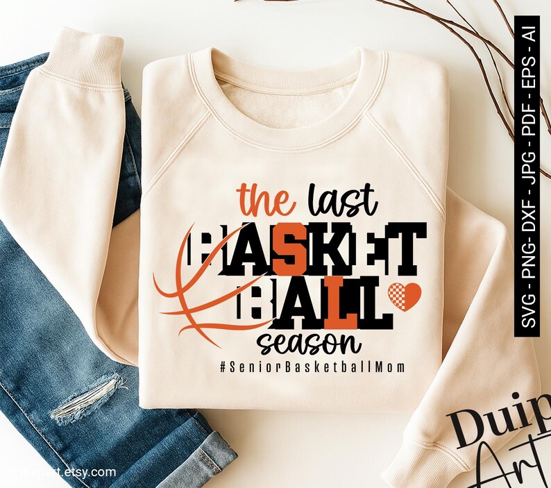 Layered SVG for basketball sublimation