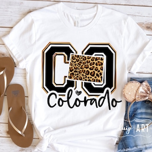 Colorado Leopard svg, CO leopard svg, Colorado svg, Leopard svg, Colorado Karte svg, Colorado Liebe svg, Cricut svg, Herz svg, Colorado-Mädchen-Shirt