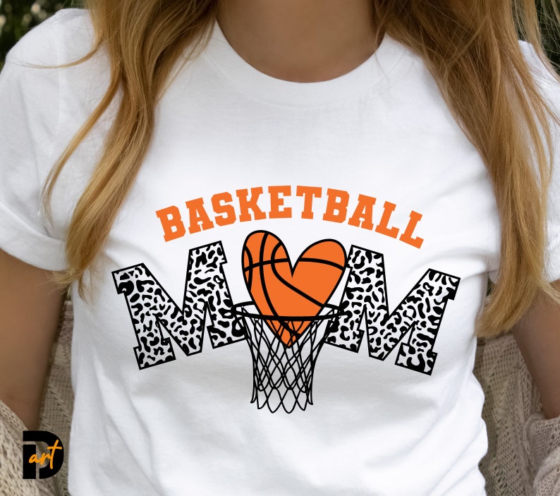 Leopard Basketball Mom Svgbasket Hoop Svgsilhouettecricut - Etsy