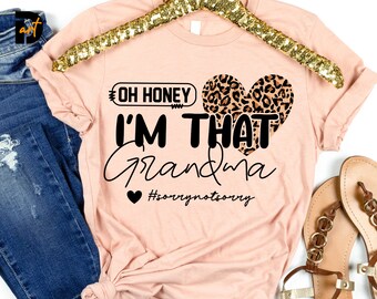 Oh Schatz, ich bin diese Oma SVG, lustige Nana Shirt Design (digitaler Download)
