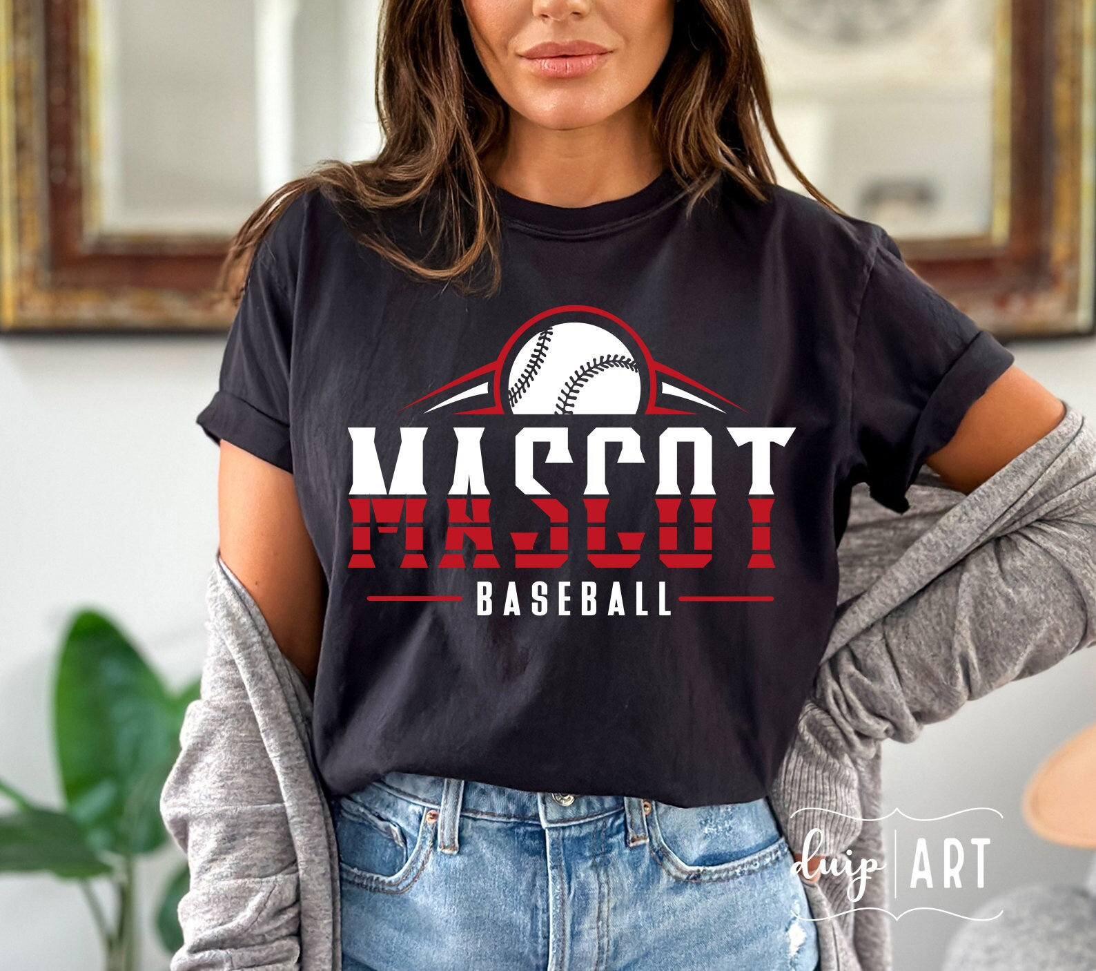 Baseball Svg Png, Baseball Team Template, Team Shirts Svg, Baseball Logo, Baseball Mom Svg, Svg for Cricut, Silhouette, Gifts for Mom