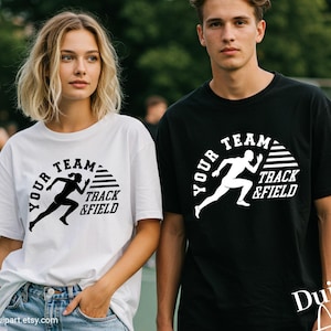 Track and Field Team Shirt SVG, Track Customizable Design, Silhouette, Sublimation, Track Mom Dad Gift,Track and Field Man and Woman Svg Png