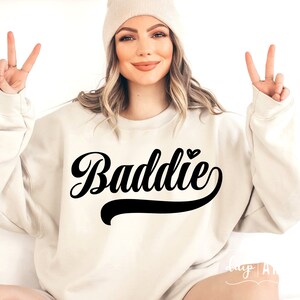 Baddie SVG, freche Shirt-Design, Cricut geschnitten Dateien (digitaler Download) Bild 2