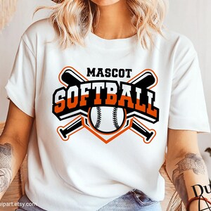 Softball Team SVG – Custom Softball Shirt Design for Cricut