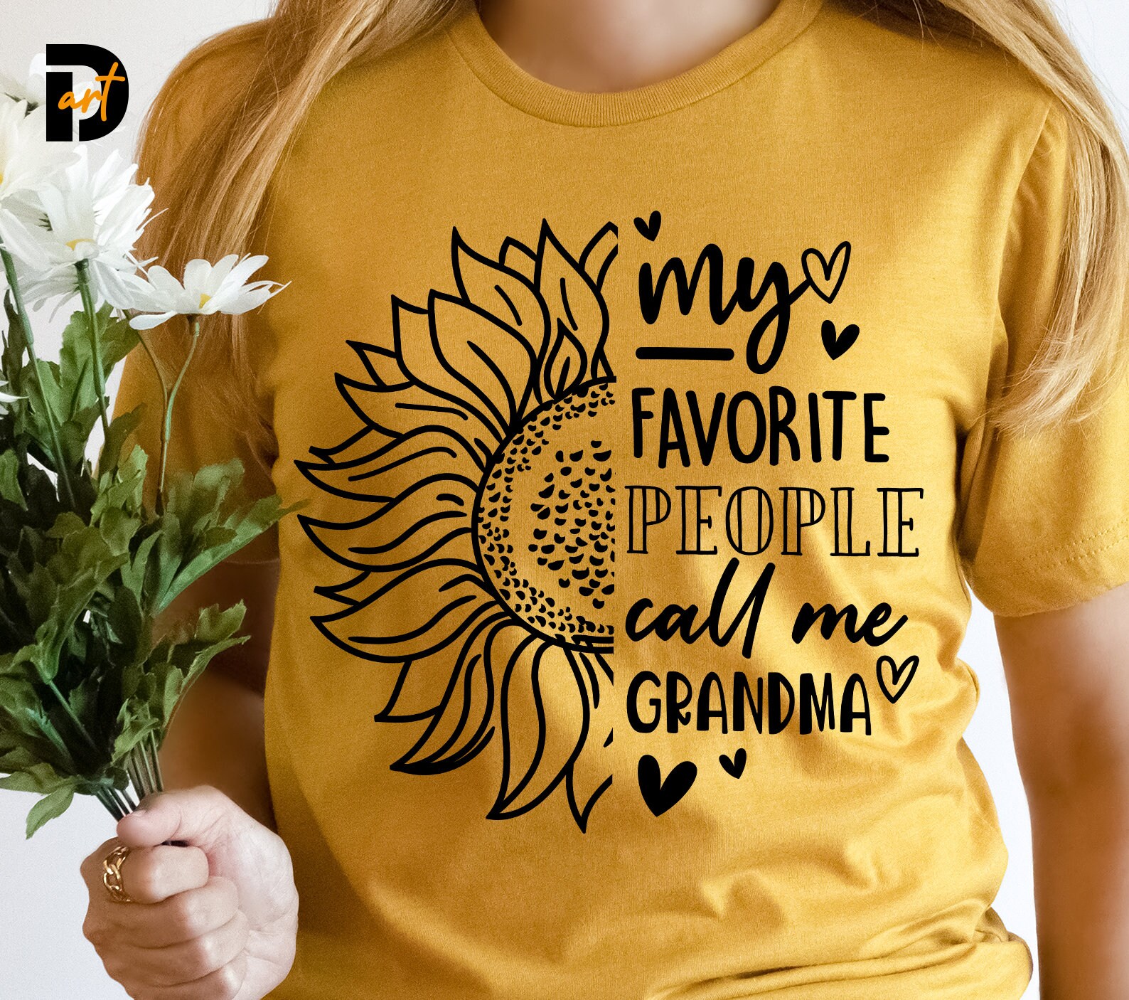 Sunflower Nana SVG Sunflower Grandma SVG Grandma Shirtnana Etsy