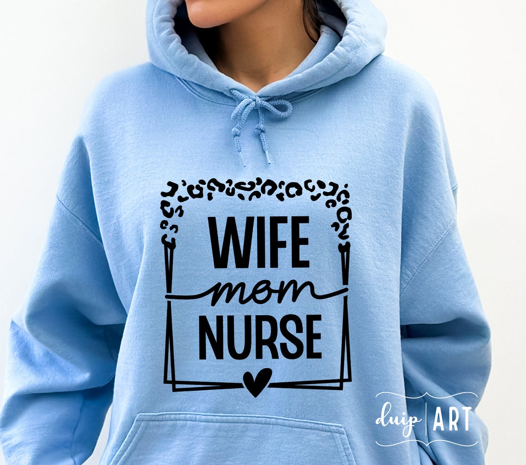 Wife Mom Nurse SVG PNG Nurse Life Svg Nurse Svg Nurse Mom - Etsy