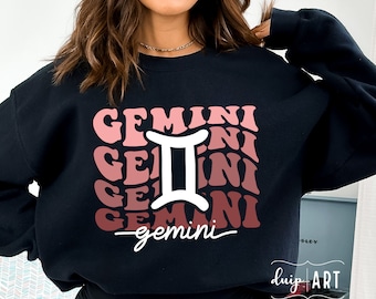 Gemini Zodiac SVG, Horoscope Shirt Design (Digital Download)