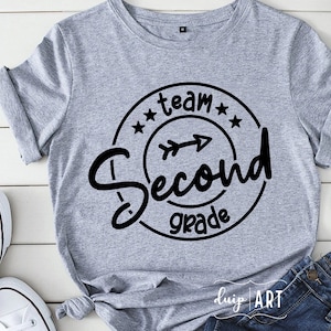 Team Second Grade SVG,Second Grade svg,Back To School svg,School Shirt svg,Cricut,First Day of School svg,Second grade svg,2nd grade teacher